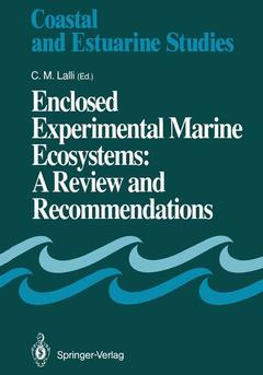 Couverture de l’ouvrage Enclosed Experimental Marine Ecosystems: A Review and Recommendations