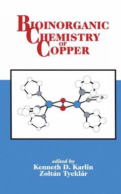 Couverture de l’ouvrage Bioinorganic Chemistry of Copper