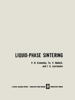 Couverture de l’ouvrage Liquid-Phase Sintering