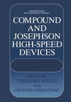 Couverture de l’ouvrage Compound and Josephson High-Speed Devices