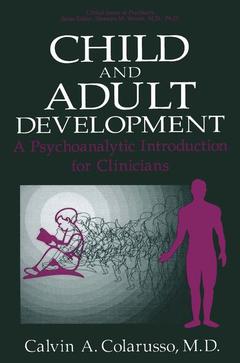 Couverture de l’ouvrage Child and Adult Development