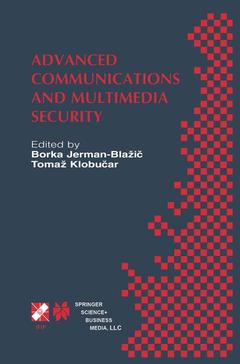 Couverture de l’ouvrage Advanced Communications and Multimedia Security