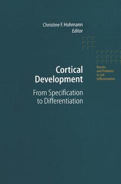 Couverture de l’ouvrage Cortical Development