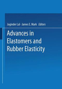 Couverture de l’ouvrage Advances in Elastomers and Rubber Elasticity