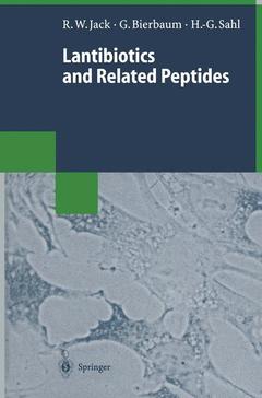 Couverture de l’ouvrage Lantibiotics and Related Peptides