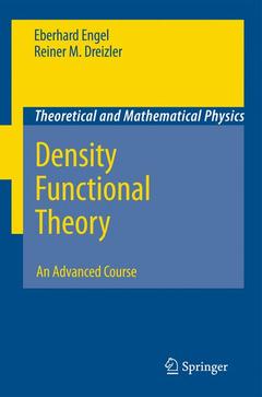Couverture de l’ouvrage Density Functional Theory