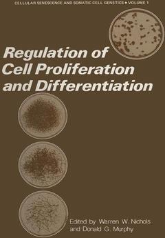 Couverture de l’ouvrage Regulation of Cell Proliferation and Differentiation