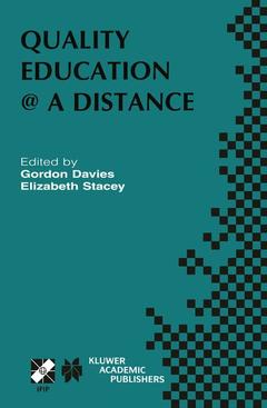 Cover of the book Quality Education @ a Distance