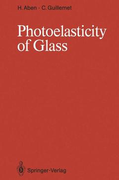 Couverture de l’ouvrage Photoelasticity of Glass