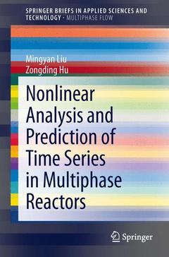 Couverture de l’ouvrage Nonlinear Analysis and Prediction of Time Series in Multiphase Reactors