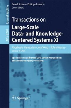 Couverture de l’ouvrage Transactions on Large-Scale Data- and Knowledge-Centered Systems XI