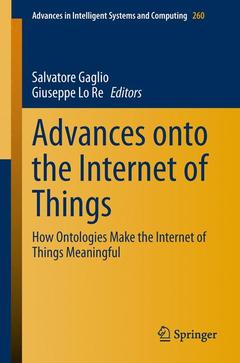 Couverture de l’ouvrage Advances onto the Internet of Things