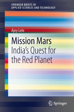 Couverture de l’ouvrage Mission Mars