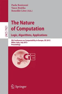 Couverture de l’ouvrage The Nature of Computation: Logic, Algorithms, Applications