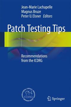 Couverture de l’ouvrage Patch Testing Tips