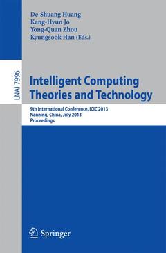 Couverture de l’ouvrage Intelligent Computing Theories and Technology