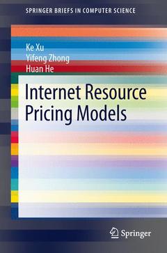 Cover of the book Internet Resource Pricing Models