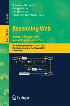 Couverture de l’ouvrage Reasoning Web. Semantic Technologies for Intelligent Data Access