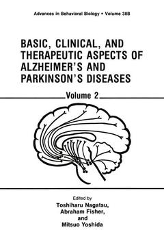 Couverture de l’ouvrage Basic, Clinical, and Therapeutic Aspects of Alzheimer's and Parkinson's Diseases