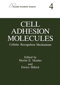 Cover of the book Cell Adhesion Molecules