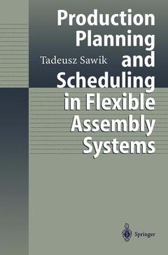 Couverture de l’ouvrage Production Planning and Scheduling in Flexible Assembly Systems