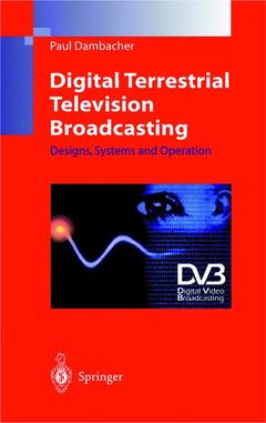 Couverture de l’ouvrage Digital Terrestrial Television Broadcasting