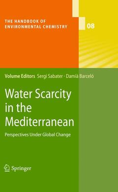 Couverture de l’ouvrage Water Scarcity in the Mediterranean