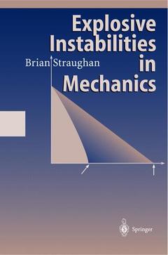 Couverture de l’ouvrage Explosive Instabilities in Mechanics