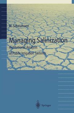 Couverture de l’ouvrage Managing Salinization