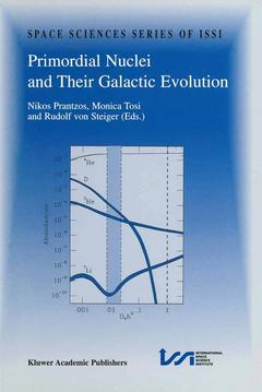 Couverture de l’ouvrage Primordial Nuclei and Their Galactic Evolution