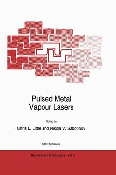 Couverture de l’ouvrage Pulsed Metal Vapour Lasers