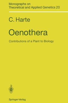 Couverture de l’ouvrage Oenothera
