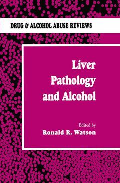 Couverture de l’ouvrage Liver Pathology and Alcohol