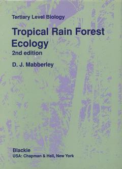 Couverture de l’ouvrage Tropical Rain Forest Ecology