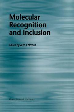 Couverture de l’ouvrage Molecular Recognition and Inclusion