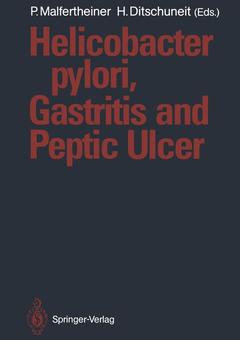 Couverture de l’ouvrage Helicobacter pylori, Gastritis and Peptic Ulcer