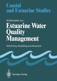 Couverture de l’ouvrage Estuarine Water Quality Management