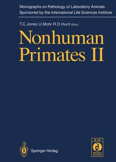 Couverture de l’ouvrage Nonhuman Primates