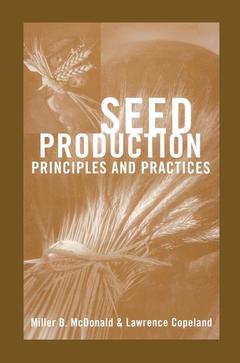 Couverture de l’ouvrage Seed Production
