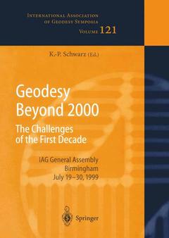 Couverture de l’ouvrage Geodesy Beyond 2000