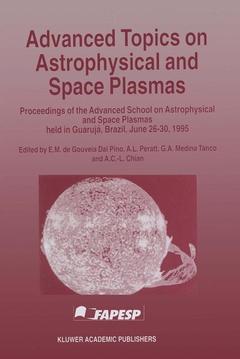 Couverture de l’ouvrage Advanced Topics on Astrophysical and Space Plasmas