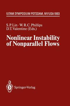 Couverture de l’ouvrage Nonlinear Instability of Nonparallel Flows