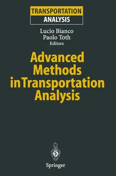 Couverture de l’ouvrage Advanced Methods in Transportation Analysis