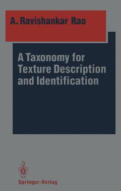 Couverture de l’ouvrage A Taxonomy for Texture Description and Identification