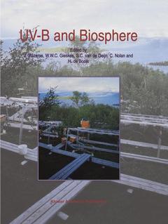 Couverture de l’ouvrage UV-B and Biosphere
