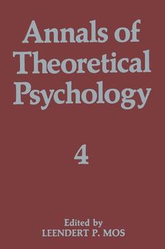 Couverture de l’ouvrage Annals of Theoretical Psychology