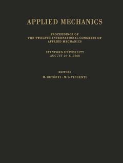 Couverture de l’ouvrage Applied Mechanics