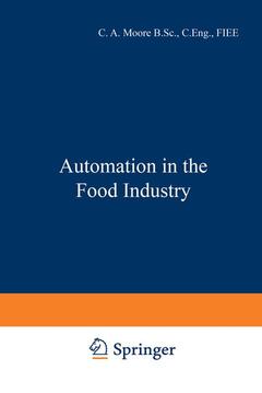 Couverture de l’ouvrage Automation in the Food Industry
