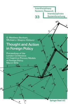 Cover of the book Thought and Action in Foreign Policy