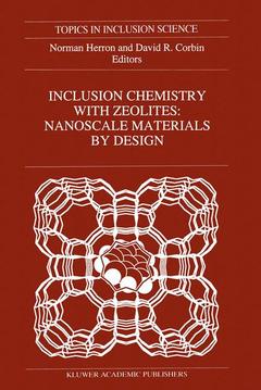 Cover of the book Inclusion Chemistry with Zeolites: Nanoscale Materials by Design